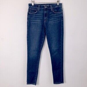Joe’s Jeans Atria High Waisted Rise Dark Wash Stretch Ankle Skinny Jeans Sz 28